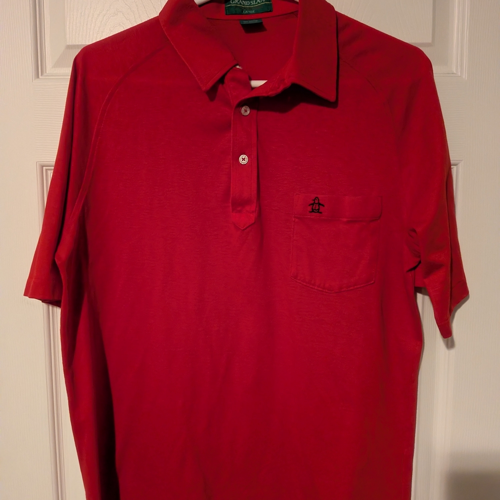 Men's Red Polo Shirt